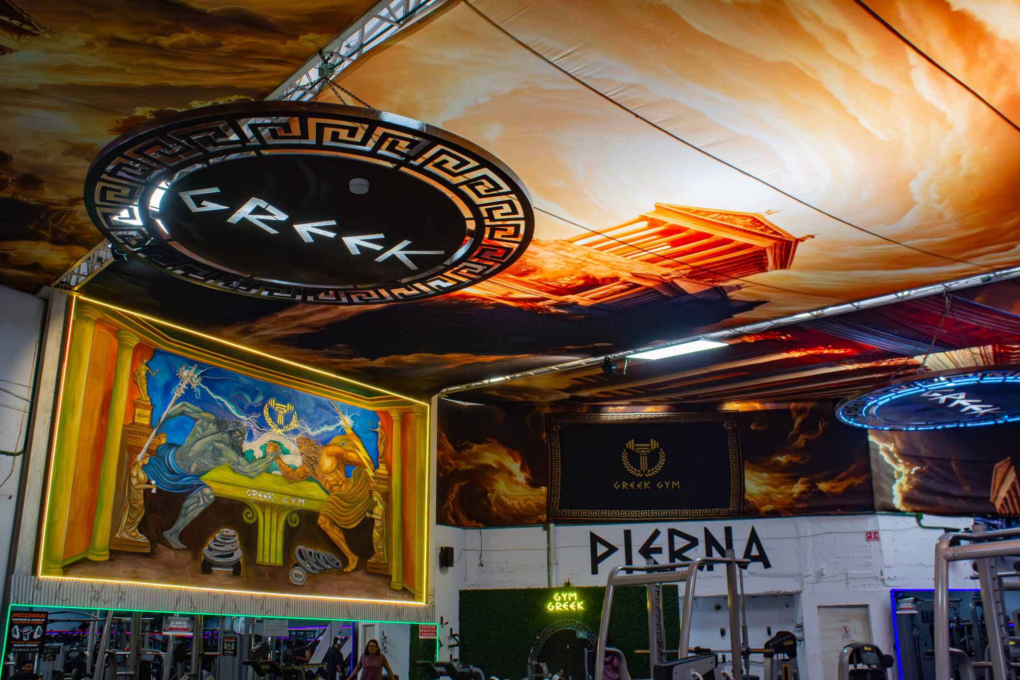 Instalaciones Greek Gym Serdán